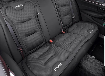 Coussin de Siège de Voiture pour Chevrolet Aveo T250 T300 (2011-2024) – Housse de Protection Dossier et Siège Arrière – Matériau Soie Glacée – Toutes Saisons – Rembourrage en Duvet – Épaisseur Standard