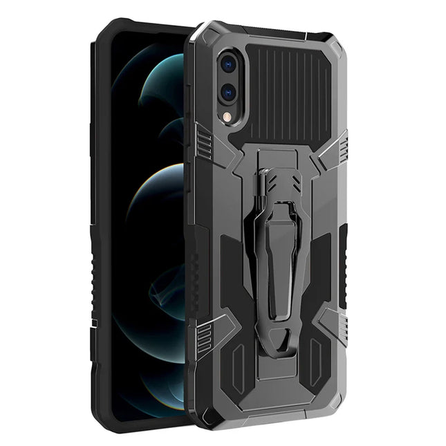 Coque Antichoc Peaktop avec Support Magnétique pour Samsung Galaxy A02S A03 Core A01 A30 A70 - Bracket & Kickstand