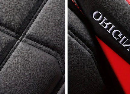 Housse de siège tout compris, Housse de Siège Auto Universelle en Cuir – Entièrement en Cuir – Toutes Saisons – Mousse PE Rembourrée – Disponible à l'Unité ou par Paire entièrement en cuir, housse de coussin universel toutes saisons