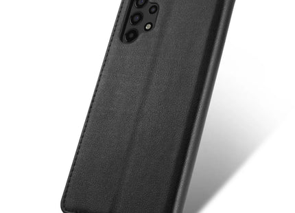 Coque Livret Cuir pour Samsung Galaxy A03, A03S, A10, A12, A13, A20E, A20S, A21S, A22, A31, A32, A33, A40, A41, A50, A51, A52, A53 4G/5G, A05S 5G - Étui de Protection Flip Poche Anti-Rayures