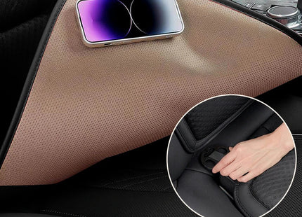 Coussin de Siège de Voiture pour Chevrolet Aveo T250 T300 (2011-2024) – Housse de Protection Dossier et Siège Arrière – Matériau Soie Glacée – Toutes Saisons – Rembourrage en Duvet – Épaisseur Standard