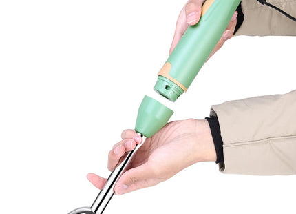 Mixeur Plongeant Électrique 300W – Bâton Mélangeur pour Aliments, Pâtisserie et Boissons – Corps en Acier Inoxydable, Lames Détachables – Tension Universelle 111V-240V avec Prise US – Longueur 38 cm