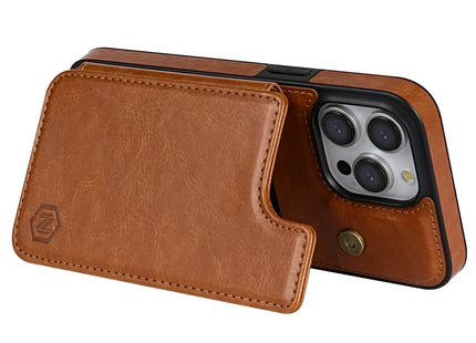 Anti-RFID and Anti-Theft Magnetic PU Leather Wallet Case | For iPhone 16 Pro Max 15 Plus 14 13 12 11 SE3 SE2 XR XS 8 7 | Protective Pocket Case with Card Holder and Stand