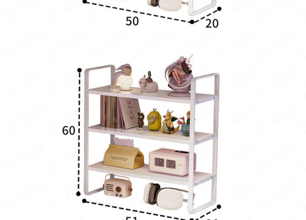 Bureau d'Ordinateur de Jeu et de Diffusion Web – Bureau à Domicile – Table Ergonomique – Chambre à Coucher Simple Moderne – Table d'Étude – Pliable – Coloris Blanc/Noir – Panneau de Densité – Style Simple et Moderne