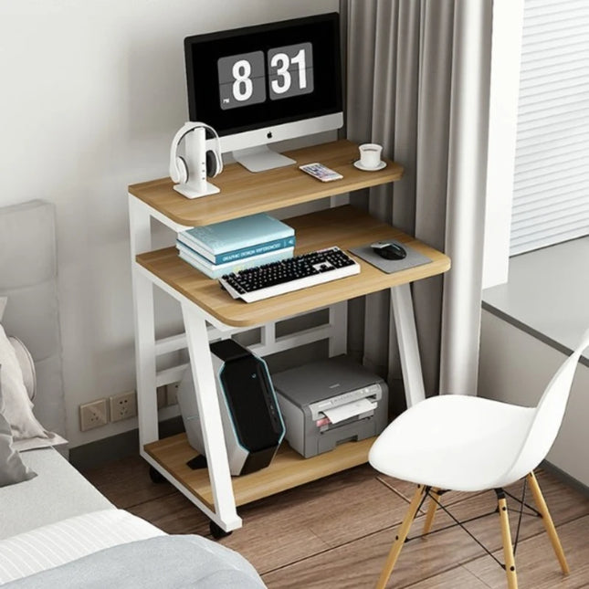 Bureau d’Ordinateur Intelligent – Bureau de Jeu et d’Étude – Bureau pour Ordinateur Portable – Bureau Debout et Assis – Table de Bureau Rectangulaire en Métal – Assemblage Facile – Pour Maison, Bureau, Étude, Gaming