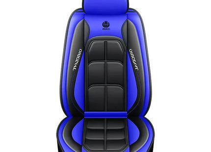 Housse de siège tout compris, Housse de Siège Auto Universelle en Cuir – Entièrement en Cuir – Toutes Saisons – Mousse PE Rembourrée – Disponible à l'Unité ou par Paire entièrement en cuir, housse de coussin universel toutes saisons