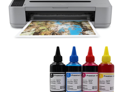 Kit de Recharge Universel d’Encre Colorée pour Imprimantes HP – Compatible avec HP 301, 302, 304, 305 XL (Deskjet 2540, 2050, 2620, 5030, etc.)