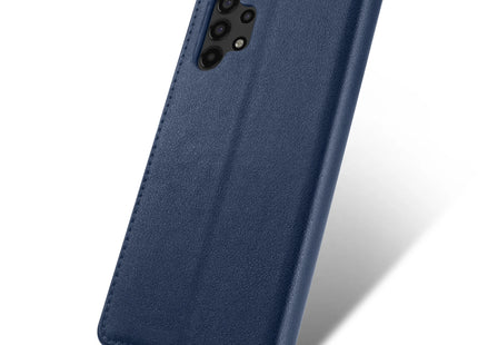 Coque Livret Cuir pour Samsung Galaxy A03, A03S, A10, A12, A13, A20E, A20S, A21S, A22, A31, A32, A33, A40, A41, A50, A51, A52, A53 4G/5G, A05S 5G - Étui de Protection Flip Poche Anti-Rayures