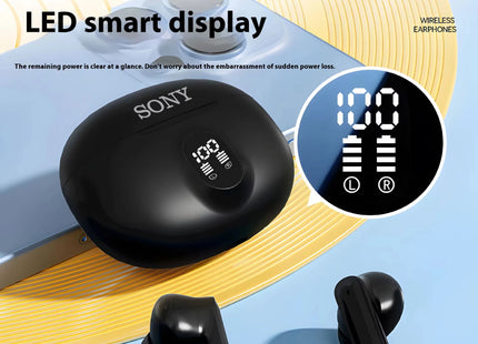 Écouteurs Sony True Wireless – HIFI Stéréo, Affichage Puissance, Compatibles iPhone et Samsung