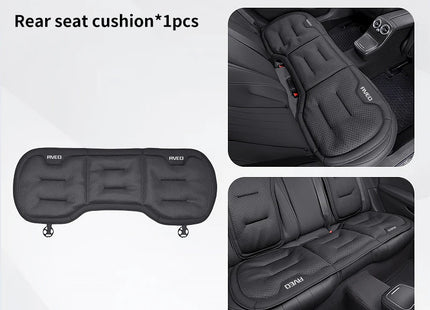 Coussin de Siège de Voiture pour Chevrolet Aveo T250 T300 (2011-2024) – Housse de Protection Dossier et Siège Arrière – Matériau Soie Glacée – Toutes Saisons – Rembourrage en Duvet – Épaisseur Standard