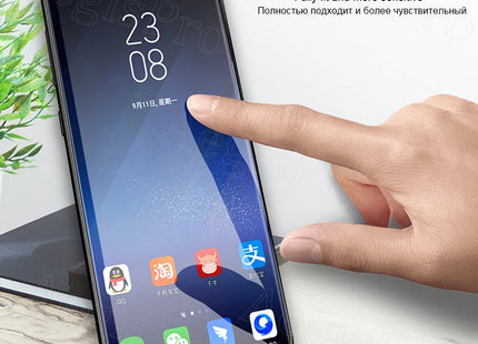 Lot de 2 Protecteurs d'Écran en Verre Trempé 9H – UV Full Glue 3D HD Clear – Compatible Samsung Galaxy S10 à S26 Plus Ultra et Note8 à Note20 Plus Ultra – Bord 5D Curved – Anti-Empreintes – Support Capteur d'Empreintes