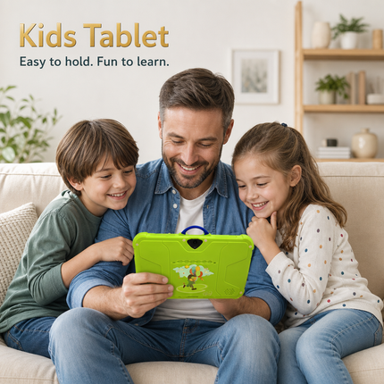 Tablette Enfant 7 Pouces Android 13 – 4GB RAM, 64GB ROM, Caméras Doubles, Cadeau Idéal pour les Enfants