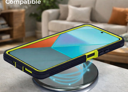 Heavy Duty Armor Protective Case for Samsung Galaxy S20 Plus Ultra, A70, A50, A72, A32, A21S - Pocket-Sized Heavy Duty