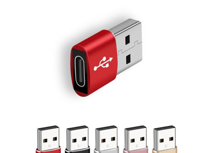 Adaptateur OTG USB vers USB-C – Convertisseur USB-A Mâle vers USB-C Femelle – Compatible MacBook, PC, Android, iOS et autres appareils – Connecteur USBC OTG – Certifié CE – Tension 5V