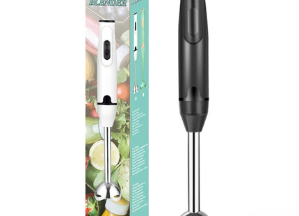 Mixeur Plongeant Électrique 300W – Bâton Mélangeur pour Aliments, Pâtisserie et Boissons – Corps en Acier Inoxydable, Lames Détachables – Tension Universelle 111V-240V avec Prise US – Longueur 38 cm