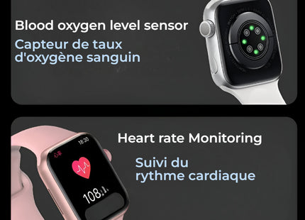 Montre Connectée S9 MAX Ultra – Écran AMOLED 2,19" – GPS – 4G – Suivi Santé (Fréquence Cardiaque, Pression Artérielle) – Étanche – Compatible Android, IOS