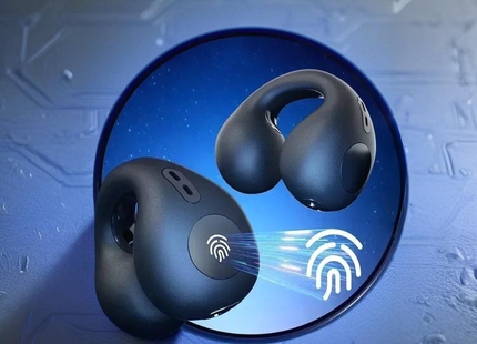 Casque Audio Bluetooth 5.3 à Conduction Osseuse - Réduction de Bruit Active, Léger & Confortable - Sport, Jeux, Appels HD - ZONGJI T75 PRO