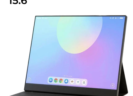 Écran Portable 4K 15,6" Moniteur USB-C/HDMI Couleurs 100% sRGB IPS, Luminosité 500 nits Parfait pour Mac/PC/Smartphone Gamers (Switch/PS5/Raspberry Pi) Télétravail