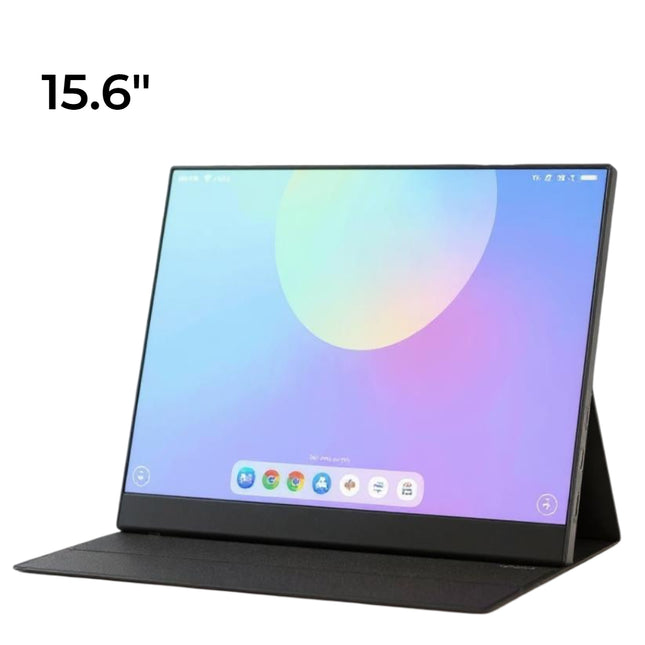 Écran Portable 4K 15,6" Moniteur USB-C/HDMI Couleurs 100% sRGB IPS, Luminosité 500 nits Parfait pour Mac/PC/Smartphone Gamers (Switch/PS5/Raspberry Pi) Télétravail