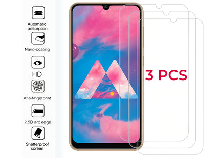 3 pièces de Protection Écran en Verre Trempé pour Samsung Galaxy  – Ultra-Résistant &amp; Anti-Trace