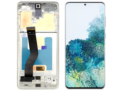 Écran Samsung S20 Plus 6.7" Super AMOLED – Remplacement LCD + Cadre + Digitizer – Compatible G985/G986