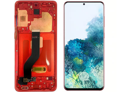Écran Samsung S20 Plus 6.7" Super AMOLED – Remplacement LCD + Cadre + Digitizer – Compatible G985/G986