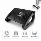 Adjustable Ergonomic Footrest for Desk – Comfortable Portable Footrest – Adjustable Height – Tension Relief – Ideal for Remote Work, Office, Study – Modern Minimalist Design – Durable Plastic