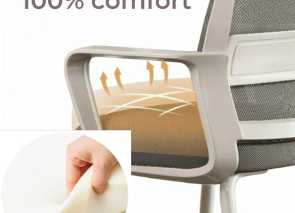 Fauteuil Ergonomique - Polyvalence - Confort Assise Longue Durée pour Bureau, Gamer, Domicile, Étudiants