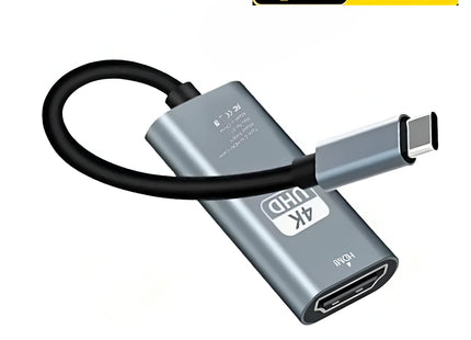 4K 60Hz  Type C to HDMI Adapter USB 3.1 HUB HDTV Converter Cable for iPhone 15 TV Converter for PC MacBook iPad Samsung Laptop