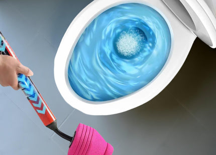 Déboucheur Toilette à Haute Pression - Pompe à Air Puissante et Réutilisable - Outil de Plomberie avec Poignée Ergonomique - Pour WC, Lavabos et Canalisations